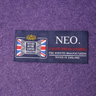 Porcellana Estremità dell&#039;etichetta tessuta damasco di incanto piegata per l&#039;indumento, etichette su ordinazione del tessuto società