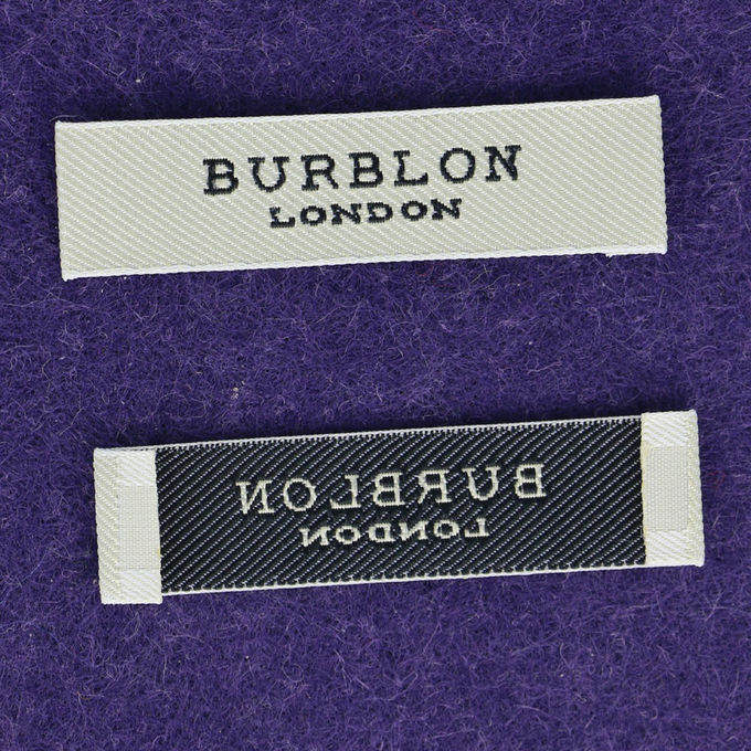 Etichette di modo tessute collo dell'indumento con il vostro testo, popolare del ciclo del popolare dell'estremità