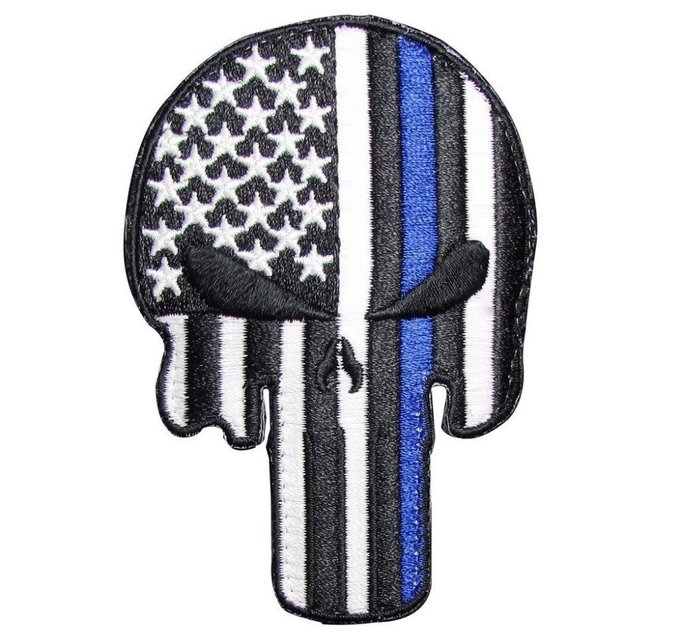 Toppa unisex del Velcro della bandiera americana degli Stati Uniti/toppa tattica Punisher militare