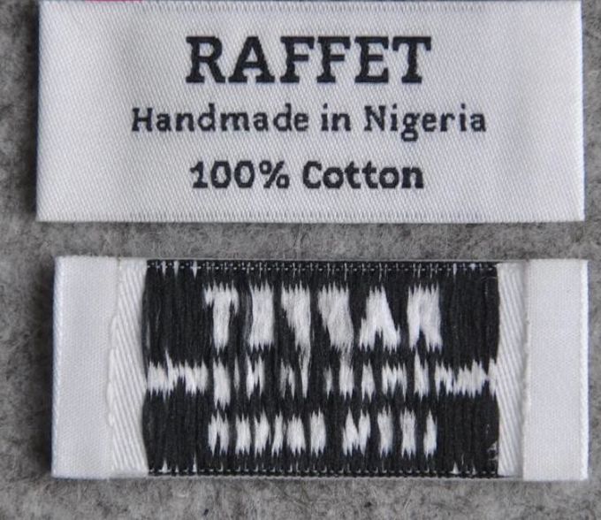 Etichette dell'abito tessute indumento di marca commerciale dell'abbigliamento/etichette del tessuto per abbigliamento