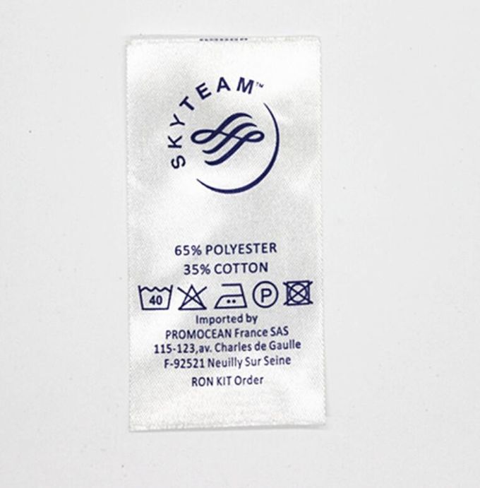 Etichette di nylon di Tagless della stampa dell'etichetta/calore di cura del lavaggio del raso dello Swimwear del trasferimento di calore