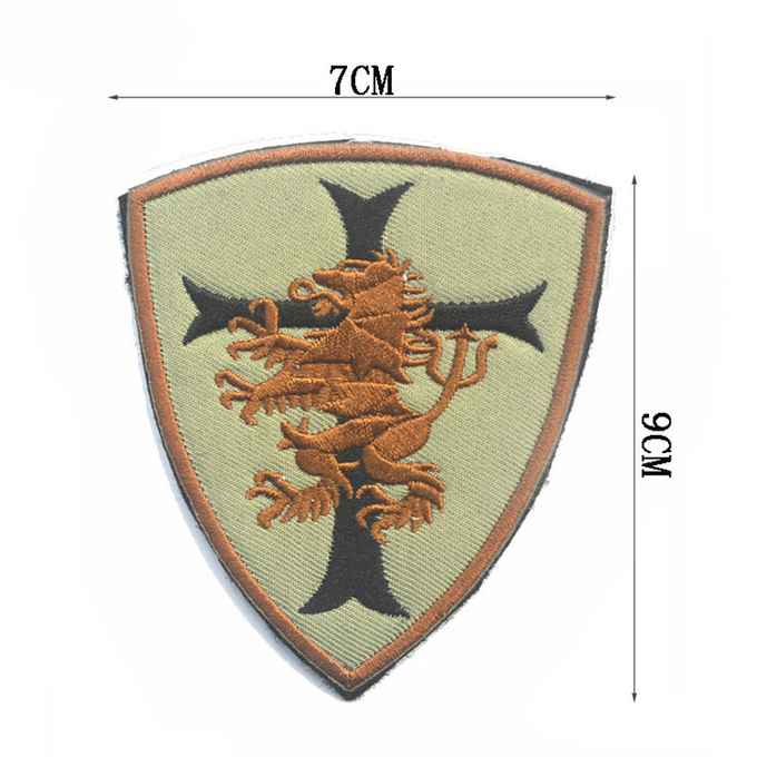 Il panno su ordinazione di colori multi- Badges il ferro su/tecnica ricamata protezione adesiva